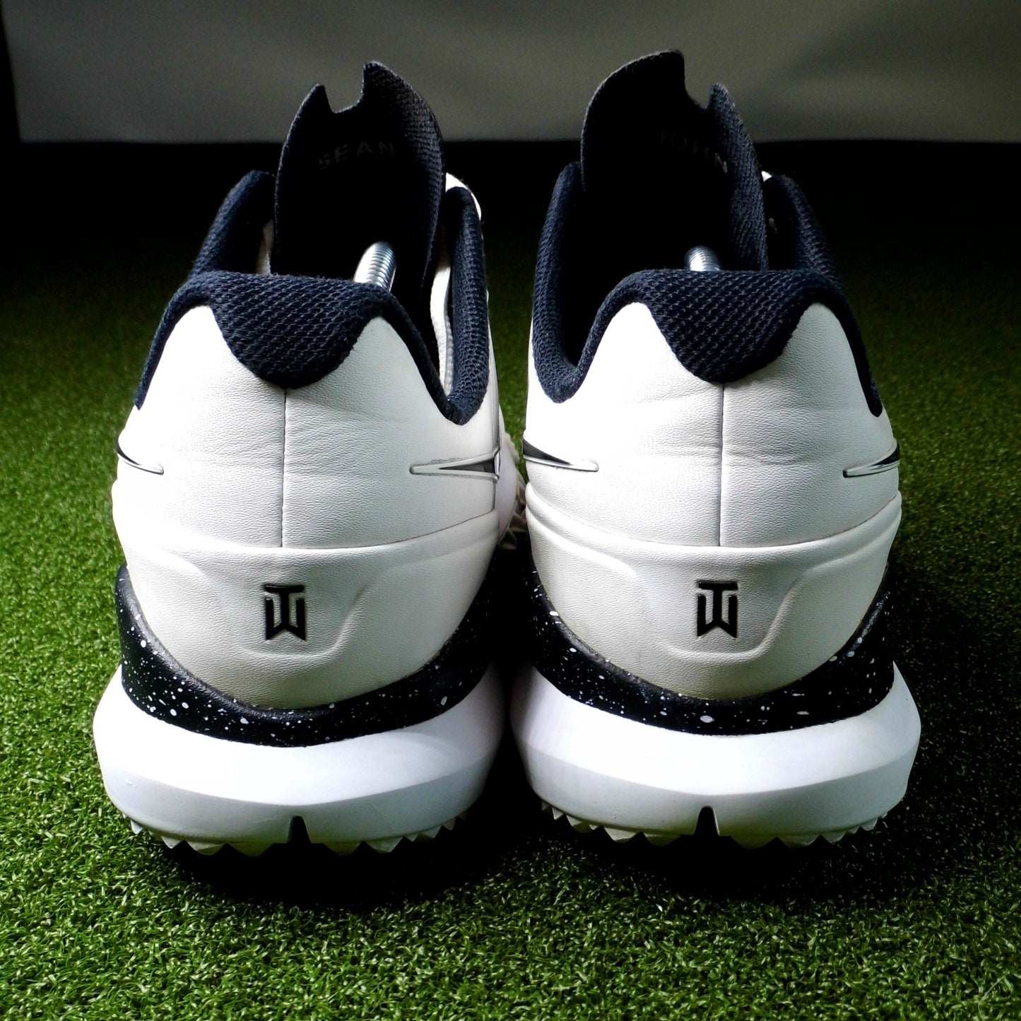 TW 14 Nike iD White - Sz 12 Wide