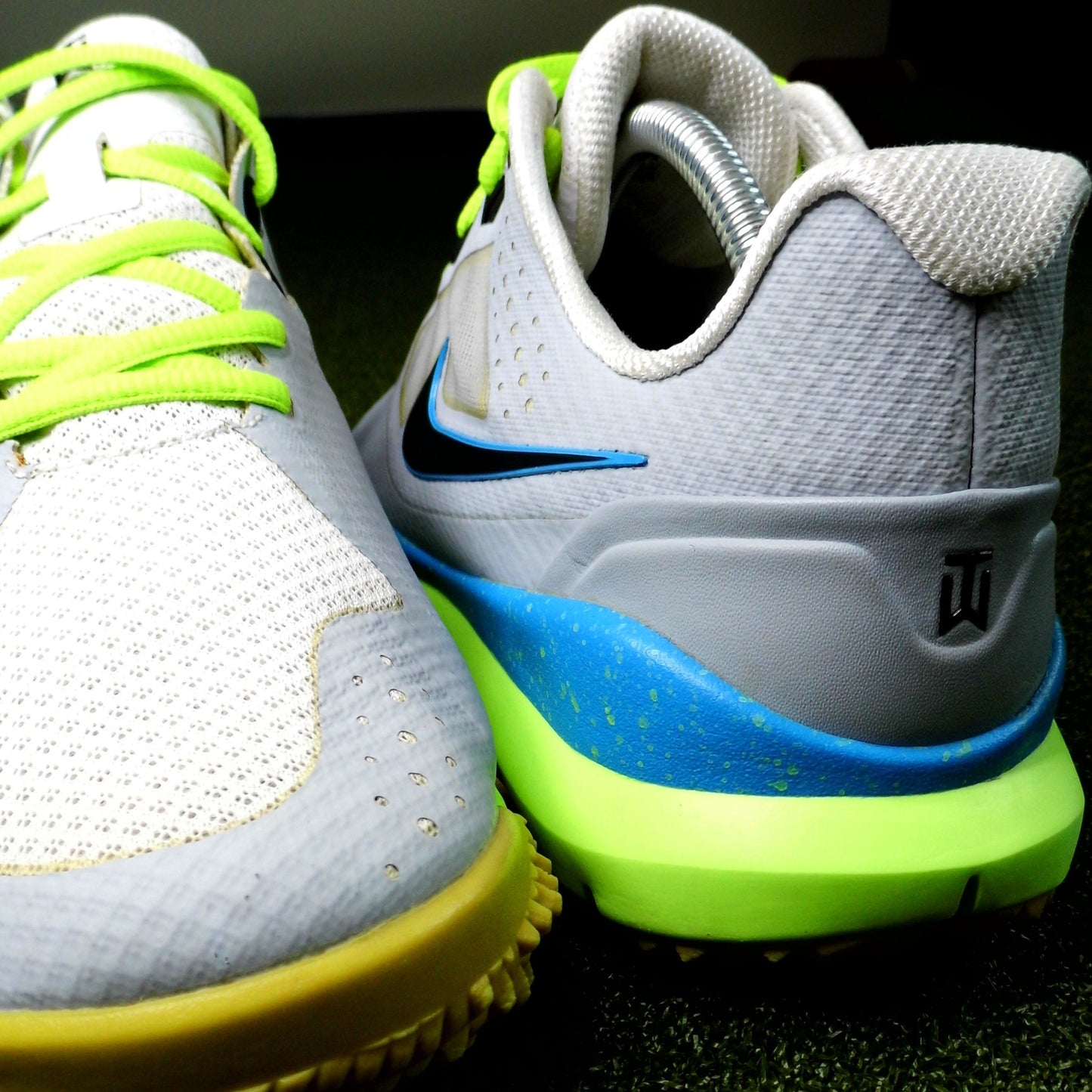 TW 14 Nike iD Grey/Volt - Sz 10.5