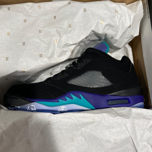 Jordan 5 Black Grape - Sz 9.5