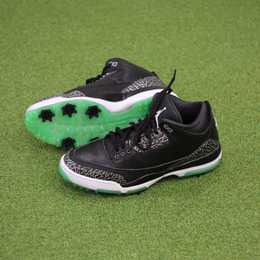 Jordan 3 Golf Green Glow - Sz 9.5