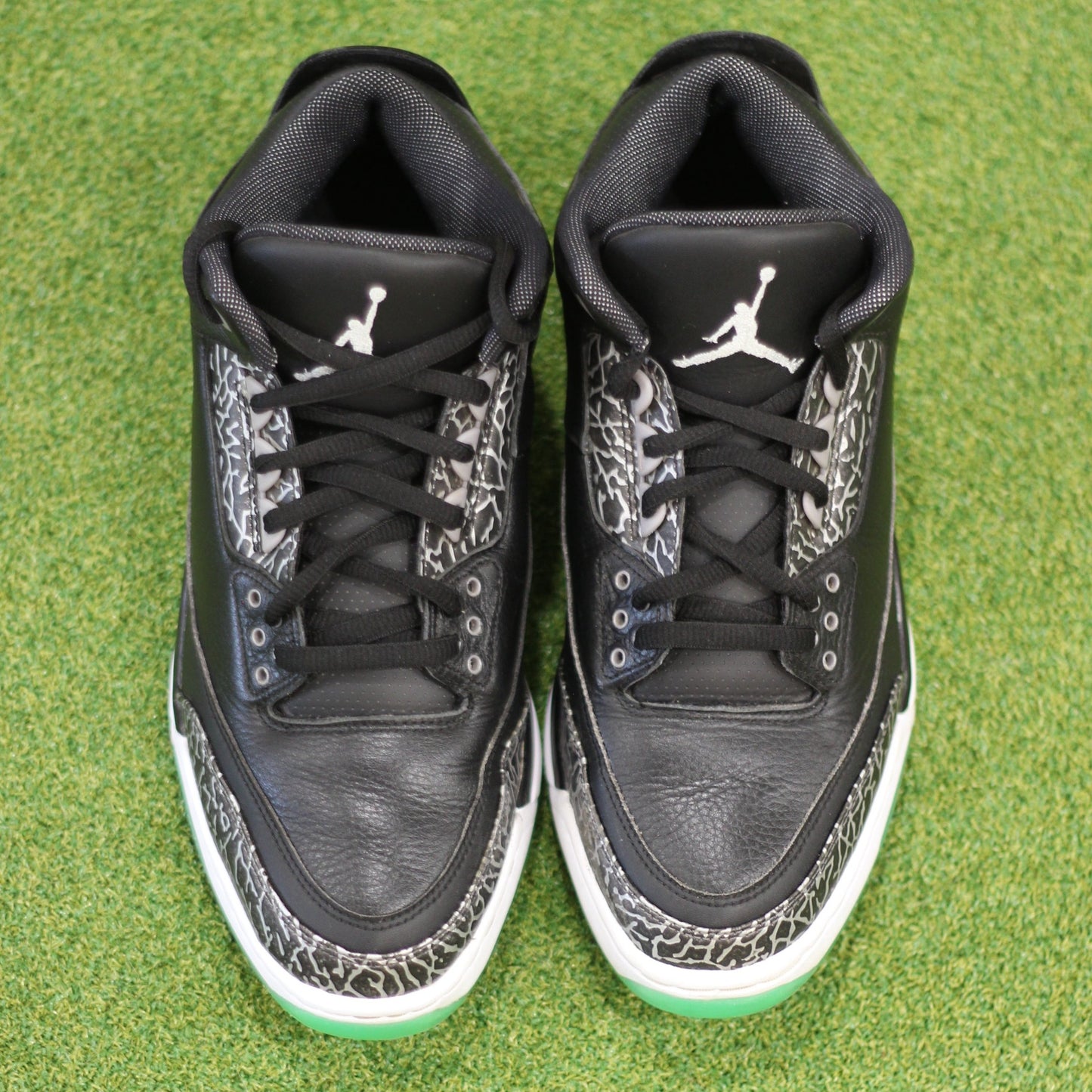 Jordan 3 Golf Green Glow - Sz 9.5