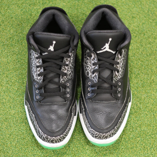 Jordan 3 Golf Green Glow - Sz 9.5