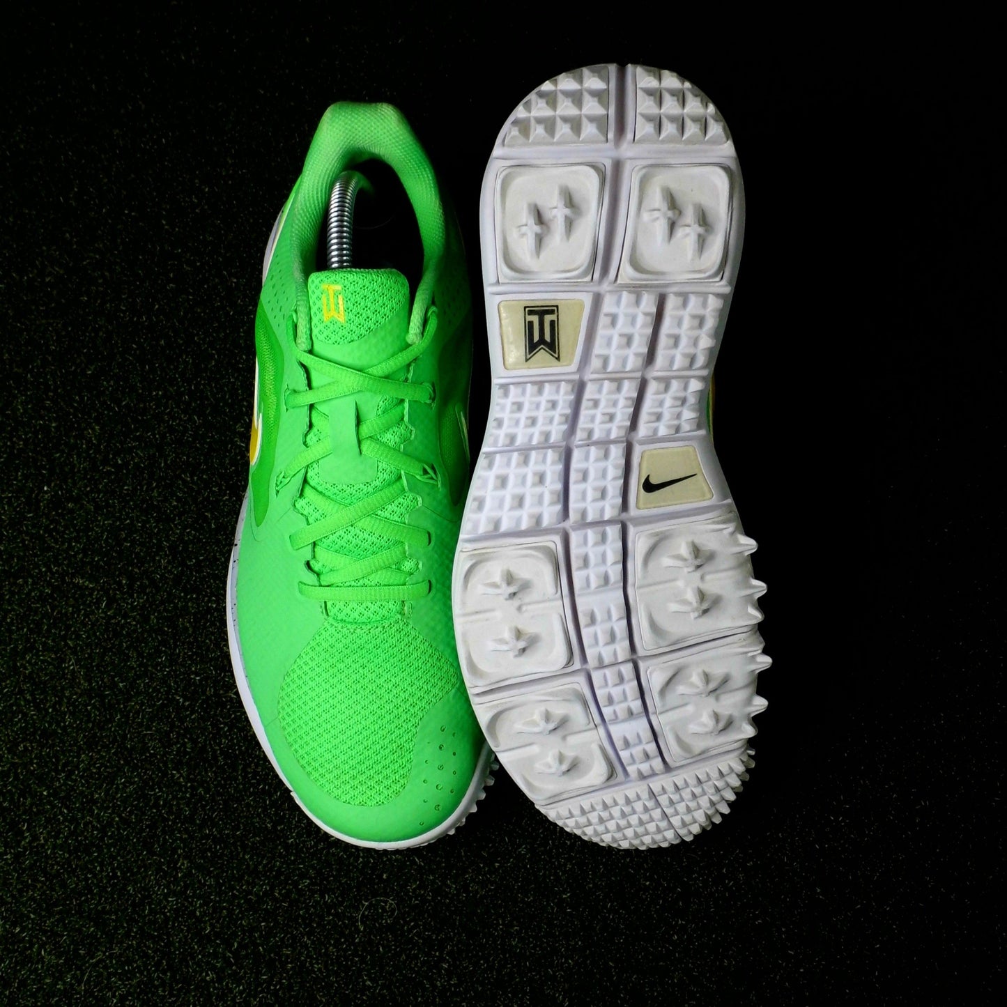 TW 14 Nike iD Green/Yellow - Sz 9.5