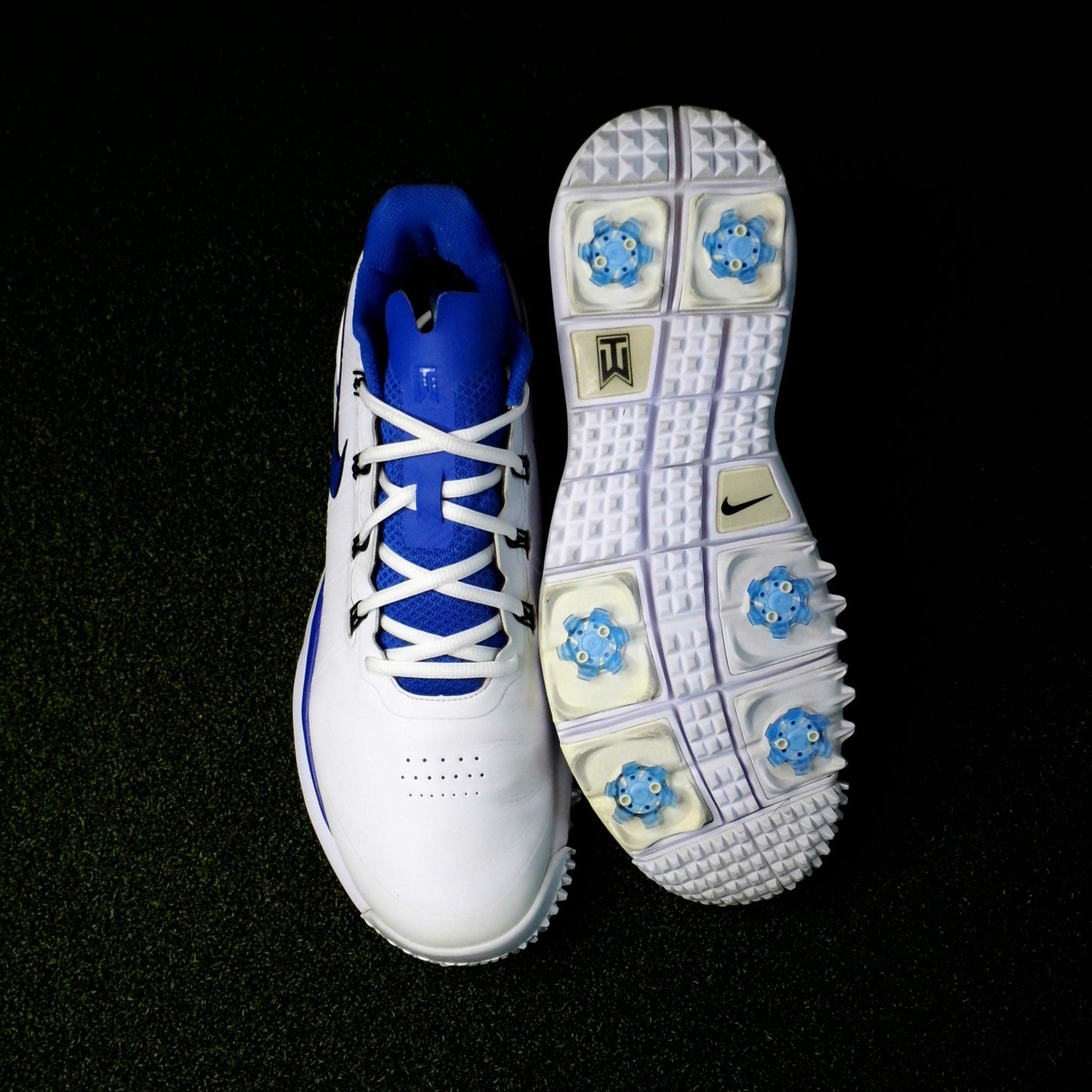 TW 14 Nike iD White/Blue - Sz 13