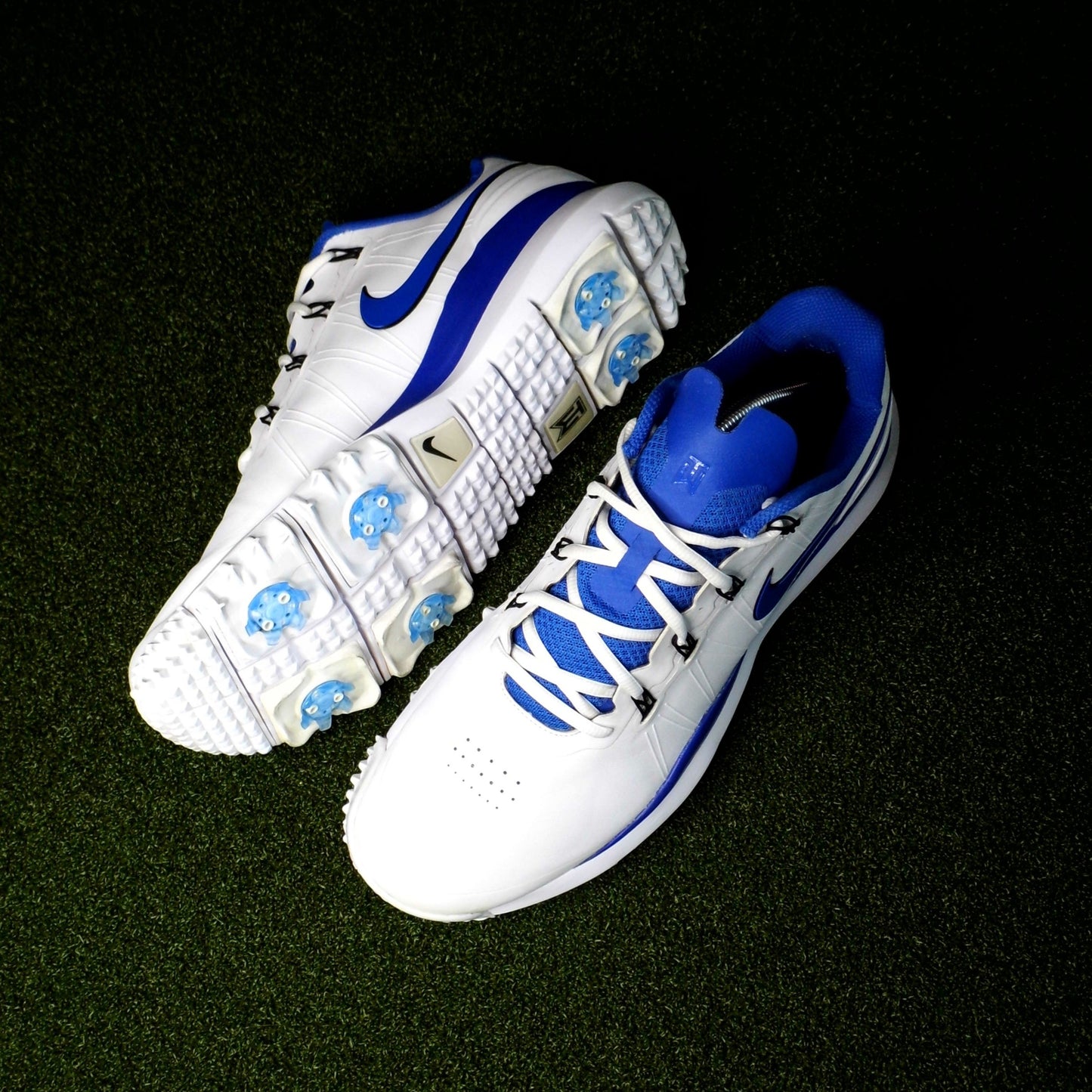 TW 14 Nike iD White/Blue - Sz 13