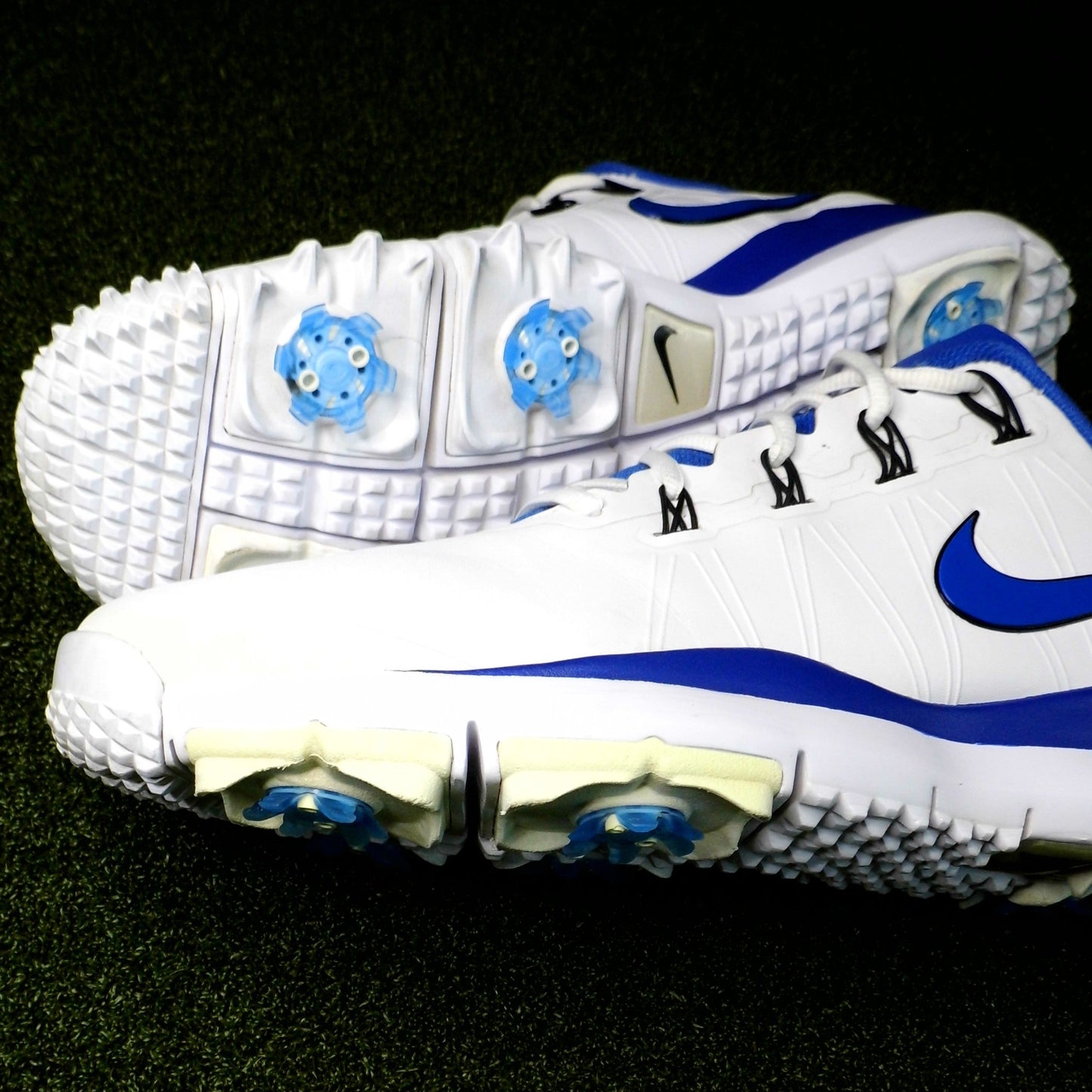 TW 14 Nike iD White/Blue - Sz 13