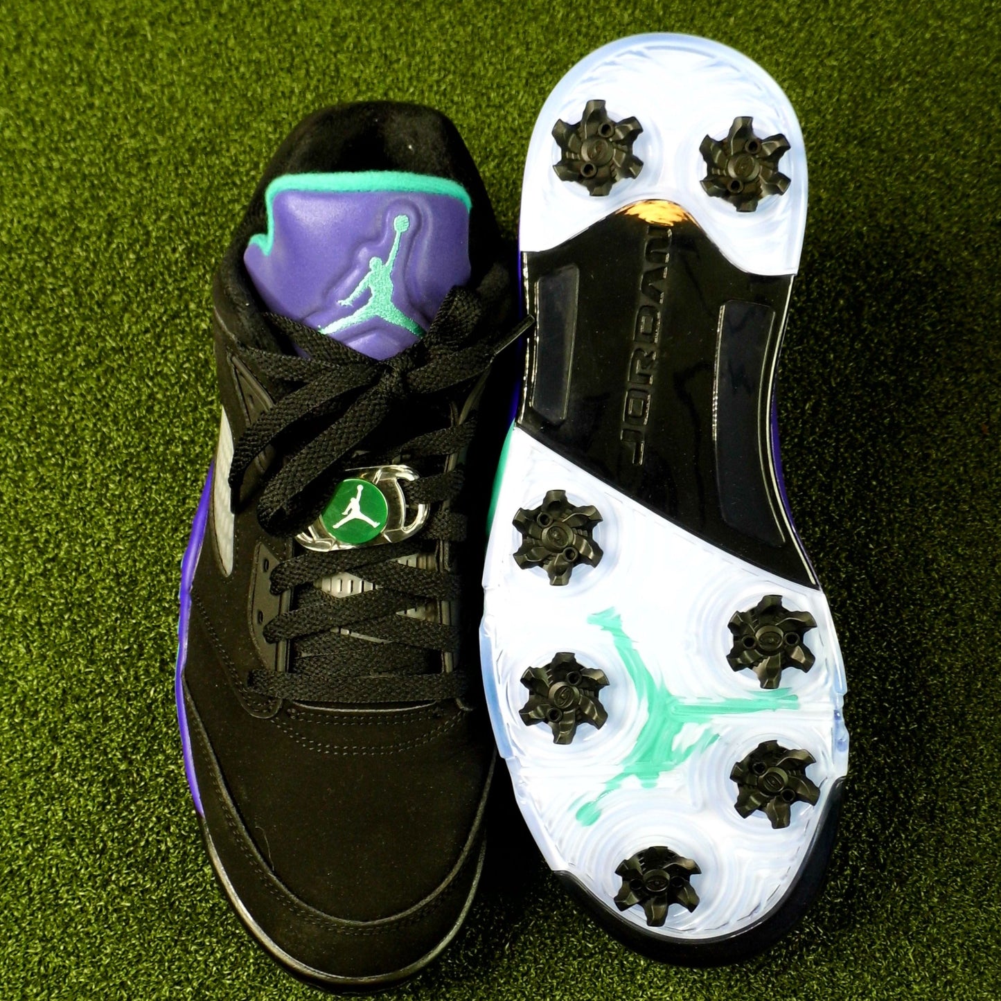 Jordan 5 Black Grape - Sz 10