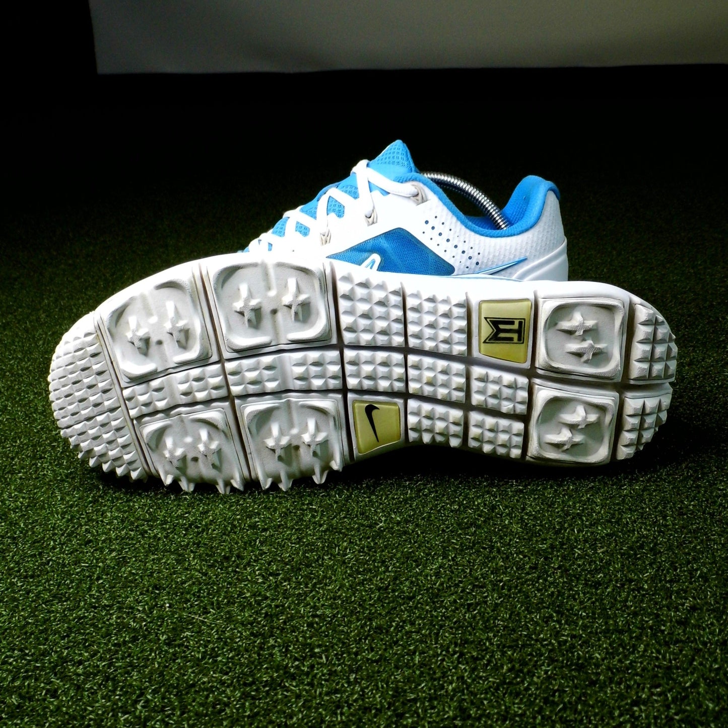 TW 14 Nike Id White/Blue - Sz 10.5