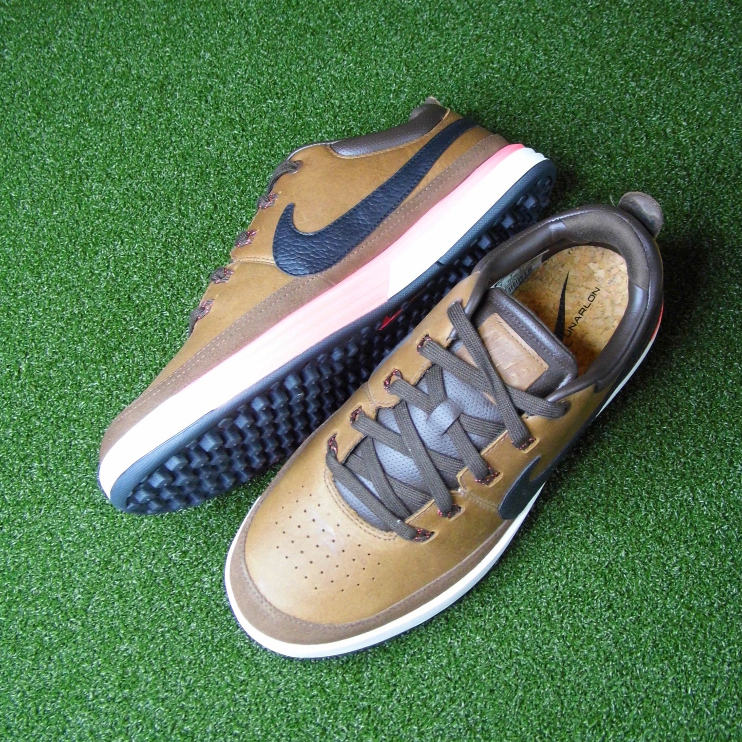 Lunar Waverly Brown/Pink - Sz 8